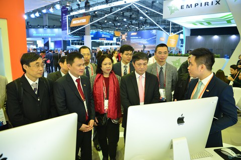 Viettel đưa giải pháp công nghệ 4.0 đến MWC 2018 - Ảnh 1. Viettel đưa giải pháp công nghệ 4.0 đến MWC 2018 - Ảnh 1.