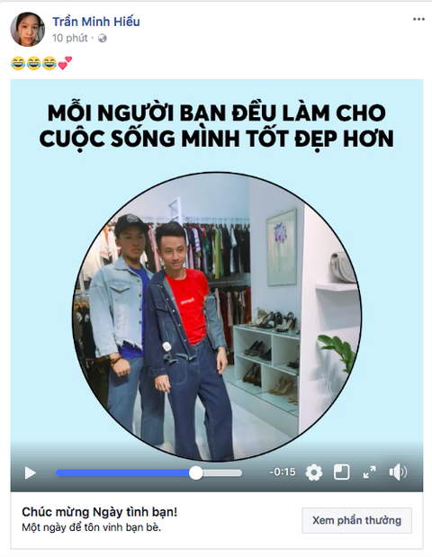 Tạo video tôn vinh tình bạn nhờ Facebook - Ảnh 2. Tạo video tôn vinh tình bạn nhờ Facebook - Ảnh 2.