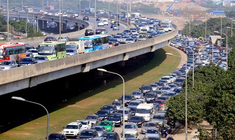 Hà Nội chi 12 tỷ chống ùn tắc vành đai 3 - Ảnh 1. Hà Nội chi 12 tỷ chống ùn tắc vành đai 3 - Ảnh 1.