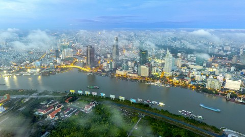 Sài Gòn mây sa đoạt giải nhất ảnh Bản sắc Việt tháng 12 - Ảnh 1. Sài Gòn mây sa đoạt giải nhất ảnh Bản sắc Việt tháng 12 - Ảnh 1.