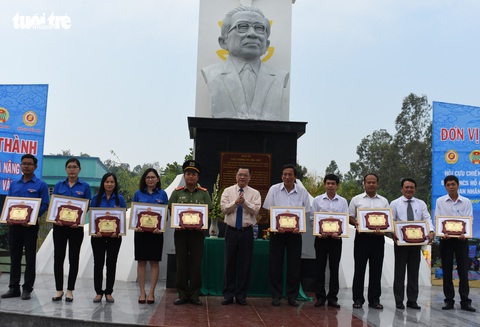 Khánh thành Công viên văn hóa cố Thủ tướng Võ Văn Kiệt - Ảnh 3. Khánh thành Công viên văn hóa cố Thủ tướng Võ Văn Kiệt - Ảnh 3.