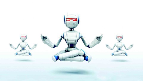 Chuyện robot dạy ngồi thiền - Ảnh 1. Chuyện robot dạy ngồi thiền - Ảnh 1.
