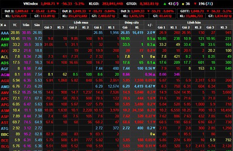 Bán ra ồ ạt, VN-Index giảm kỷ lục, vì đâu? - Ảnh 1. Bán ra ồ ạt, VN-Index giảm kỷ lục, vì đâu? - Ảnh 1.