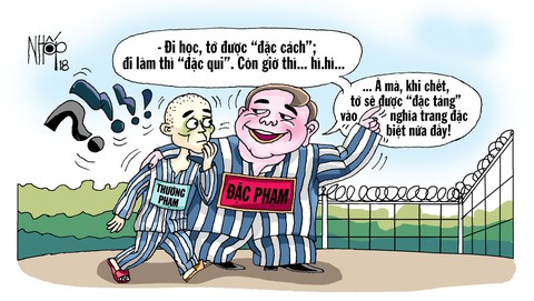 Tù cũng xin đặc quyền, coi chừng dân... chết sặc! - Ảnh 1. Tù cũng xin đặc quyền, coi chừng dân... chết sặc! - Ảnh 1.