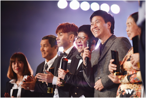 Bé Bôm, Sơn Tùng M-TP và tiết mục đặc sắc ở Gala WeChoice Awards - Ảnh 4. Bé Bôm, Sơn Tùng M-TP và tiết mục đặc sắc ở Gala WeChoice Awards - Ảnh 4.