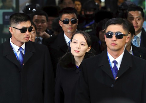 Em gái ông Kim Jong Un được chờ đón hơn sao điện ảnh - Ảnh 1. Em gái ông Kim Jong Un được chờ đón hơn sao điện ảnh - Ảnh 1.