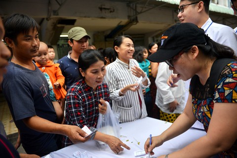 Bệnh nhi ung thư vui cùng Xuân yêu thương - Ảnh 4. Bệnh nhi ung thư vui cùng Xuân yêu thương - Ảnh 4.