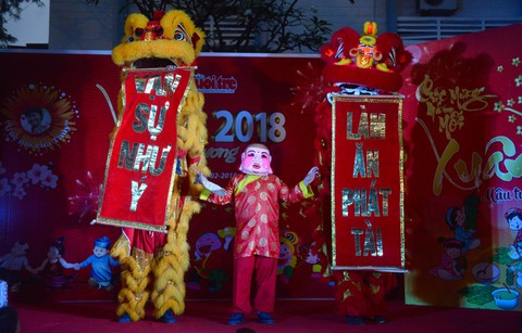 Bệnh nhi ung thư vui cùng Xuân yêu thương - Ảnh 7. Bệnh nhi ung thư vui cùng Xuân yêu thương - Ảnh 7.