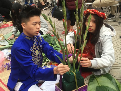 Những tiết học đón tết của học sinh Hà Nội - Ảnh 2. Những tiết học đón tết của học sinh Hà Nội - Ảnh 2.