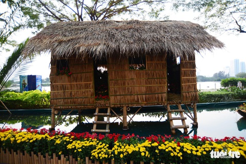 Khai mạc Hội hoa xuân Phú Mỹ Hưng trong khuôn viên 7 ha - Ảnh 4. Khai mạc Hội hoa xuân Phú Mỹ Hưng trong khuôn viên 7 ha - Ảnh 4.
