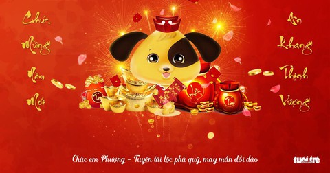 Gửi lời chúc Tết thịnh vượng, an lành qua cánh thiệp xuân - Ảnh 1. Gửi lời chúc Tết thịnh vượng, an lành qua cánh thiệp xuân - Ảnh 1.