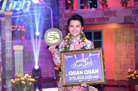 Nam Cường đoạt quán quân Người kể chuyện tình mùa đầu tiên - Ảnh 1. Nam Cường đoạt quán quân Người kể chuyện tình mùa đầu tiên - Ảnh 1.