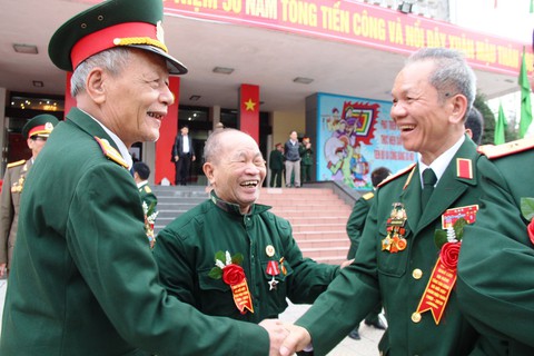 Cựu binh Quân khu Trị Thiên -Huế họp mặt 50 năm chiến dịch Mậu Thân - Ảnh 3. Cựu binh Quân khu Trị Thiên -Huế họp mặt 50 năm chiến dịch Mậu Thân - Ảnh 3.