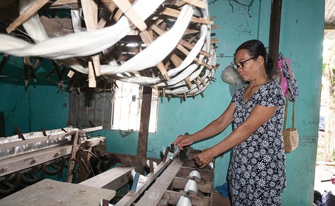 Làng dệt lụa Mã Châu hồi sinh - Ảnh 3. Làng dệt lụa Mã Châu hồi sinh - Ảnh 3.