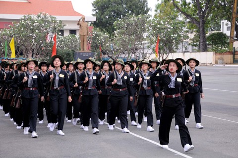 2000 cán bộ, chiến sĩ TP.HCM ra quân huấn luyện năm 2018 - Ảnh 2. 2000 cán bộ, chiến sĩ TP.HCM ra quân huấn luyện năm 2018 - Ảnh 2.