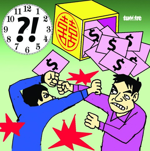 Tại tiền mừng đám cưới - Ảnh 1. Tại tiền mừng đám cưới - Ảnh 1.