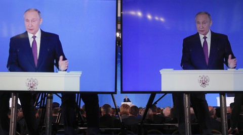 Tổng thống Putin: tên lửa hạt nhân Nga bắn được đến mọi điểm trên thế giới - Ảnh 2. Tổng thống Putin: tên lửa hạt nhân Nga bắn được đến mọi điểm trên thế giới - Ảnh 2.