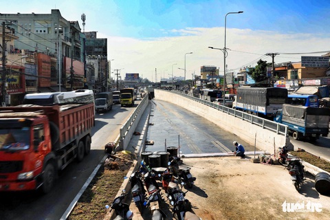Hầm chui An Sương trước giờ thông xe - Ảnh 16. Hầm chui An Sương trước giờ thông xe - Ảnh 16.