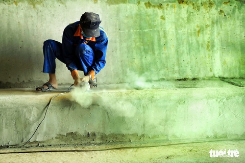 Hầm chui An Sương trước giờ thông xe - Ảnh 7. Hầm chui An Sương trước giờ thông xe - Ảnh 7.