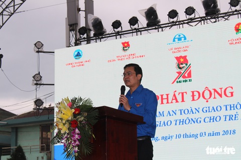 Phát động Năm an toàn giao thông 2018 - Ảnh 3. Phát động Năm an toàn giao thông 2018 - Ảnh 3.