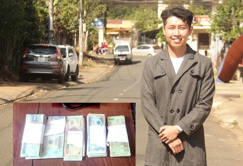Thầy giáo thất nghiệp 9x trả lại 90 triệu đồng cho người đánh rơi - Ảnh 1. Thầy giáo thất nghiệp 9x trả lại 90 triệu đồng cho người đánh rơi - Ảnh 1.