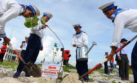 Đất thiêng gửi Trường Sa Đất thiêng gửi Trường Sa