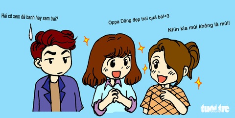 Hí họa: bảy kiểu fan bóng đá thường gặp - Ảnh 4. Hí họa: bảy kiểu fan bóng đá thường gặp - Ảnh 4.