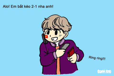 Hí họa: bảy kiểu fan bóng đá thường gặp - Ảnh 7. Hí họa: bảy kiểu fan bóng đá thường gặp - Ảnh 7.