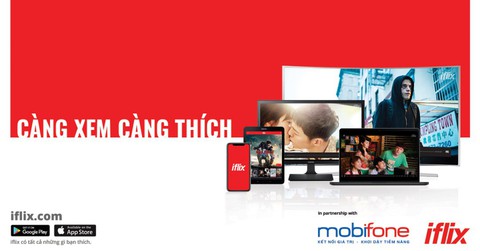 Giới trẻ thích thú với dịch vụ xem video iflix của MobiFone - Ảnh 1. Giới trẻ thích thú với dịch vụ xem video iflix của MobiFone - Ảnh 1.