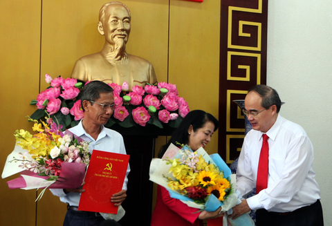 Quận ủy quận 1 TP.HCM có bí thư mới từ hôm nay - Ảnh 1. Quận ủy quận 1 TP.HCM có bí thư mới từ hôm nay - Ảnh 1.