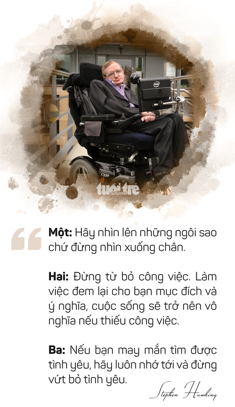 Ông hoàng vật lý Stephen Hawking và những câu nói truyền cảm hứng - Ảnh 12. Ông hoàng vật lý Stephen Hawking và những câu nói truyền cảm hứng - Ảnh 12.