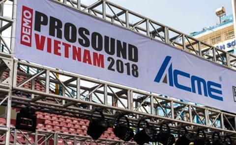 Sắp diễn ra triển lãm âm thanh, ánh sáng Demo Prosound VN 2018 - Ảnh 1. Sắp diễn ra triển lãm âm thanh, ánh sáng Demo Prosound VN 2018 - Ảnh 1.