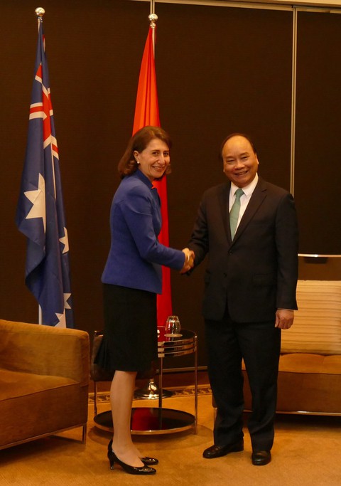 Thủ tướng Nguyễn Xuân Phúc đến thăm Sydney - Ảnh 4. Thủ tướng Nguyễn Xuân Phúc đến thăm Sydney - Ảnh 4.