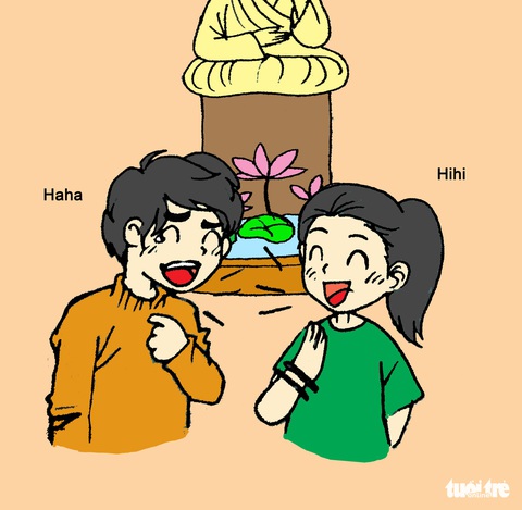 Hí họa: những điều nên tránh khi đi lễ hội, chùa chiền - Ảnh 5. Hí họa: những điều nên tránh khi đi lễ hội, chùa chiền - Ảnh 5.