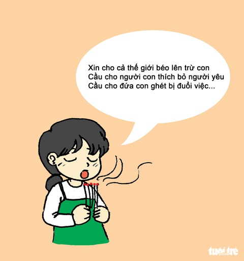Hí họa: những điều nên tránh khi đi lễ hội, chùa chiền - Ảnh 9. Hí họa: những điều nên tránh khi đi lễ hội, chùa chiền - Ảnh 9.