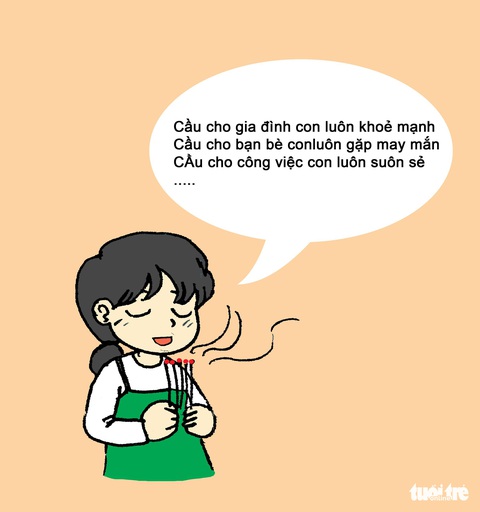 Hí họa: những điều nên tránh khi đi lễ hội, chùa chiền - Ảnh 10. Hí họa: những điều nên tránh khi đi lễ hội, chùa chiền - Ảnh 10.