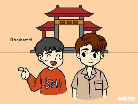 Hí họa: những điều nên tránh khi đi lễ hội, chùa chiền - Ảnh 14. Hí họa: những điều nên tránh khi đi lễ hội, chùa chiền - Ảnh 14.