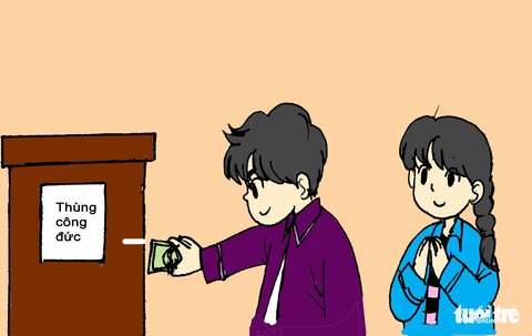 Hí họa: những điều nên tránh khi đi lễ hội, chùa chiền - Ảnh 18. Hí họa: những điều nên tránh khi đi lễ hội, chùa chiền - Ảnh 18.