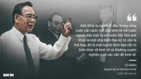 Nguyên Thủ tướng Phan Văn Khải trong mắt chuyên gia, trí thức - Ảnh 2. Nguyên Thủ tướng Phan Văn Khải trong mắt chuyên gia, trí thức - Ảnh 2.