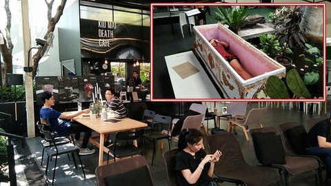 Đi Bangkok uống cà phê ở quán cà phê đám tang - Ảnh 9. Đi Bangkok uống cà phê ở quán cà phê đám tang - Ảnh 9.