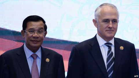 Dọa đánh người biểu tình, Thủ tướng Hun Sen bị Úc phản đối - Ảnh 2. Dọa đánh người biểu tình, Thủ tướng Hun Sen bị Úc phản đối - Ảnh 2.