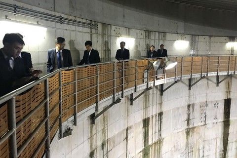 Khám phá công trình thoát nước ngầm 2,6 tỉ USD cạnh Tokyo - Ảnh 3. Khám phá công trình thoát nước ngầm 2,6 tỉ USD cạnh Tokyo - Ảnh 3.