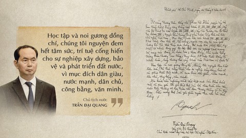 Lời tiễn biệt xúc động trong sổ tang cố Thủ tướng Phan Văn Khải - Ảnh 2. Lời tiễn biệt xúc động trong sổ tang cố Thủ tướng Phan Văn Khải - Ảnh 2.
