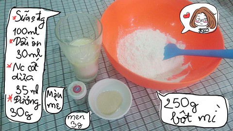 Làm bánh bao trái đào chay - Ảnh 1. Làm bánh bao trái đào chay - Ảnh 1.