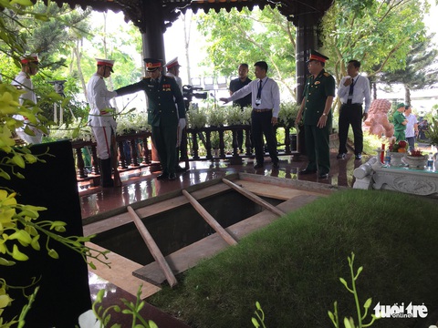 Ông Sáu Khải đã về với đất mẹ Củ Chi - Ảnh 13. Ông Sáu Khải đã về với đất mẹ Củ Chi - Ảnh 13.