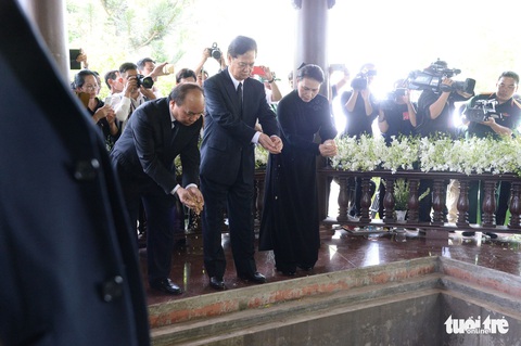 Ông Sáu Khải đã về với đất mẹ Củ Chi - Ảnh 5. Ông Sáu Khải đã về với đất mẹ Củ Chi - Ảnh 5.