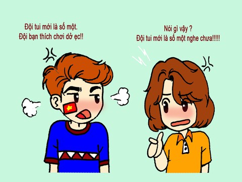 Hí họa: 6 điều làm fan bóng đá kém sang - Ảnh 5. Hí họa: 6 điều làm fan bóng đá kém sang - Ảnh 5.