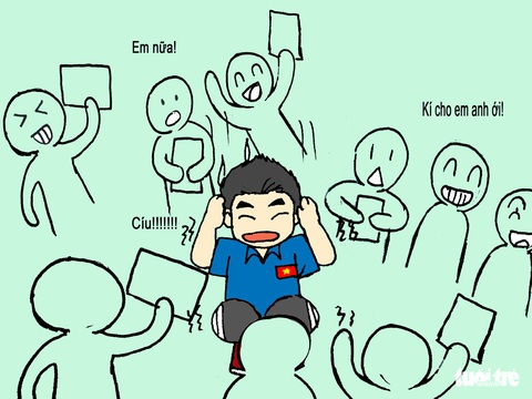 Hí họa: 6 điều làm fan bóng đá kém sang - Ảnh 2. Hí họa: 6 điều làm fan bóng đá kém sang - Ảnh 2.