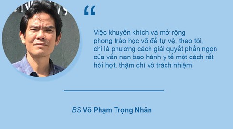 3 lí do không nên thuê võ sư dạy võ cho bác sĩ phòng thân - Ảnh 2. 3 lí do không nên thuê võ sư dạy võ cho bác sĩ phòng thân - Ảnh 2.