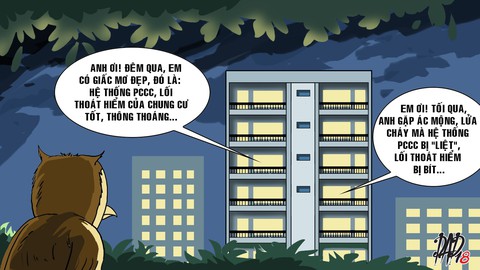 Giấc ngủ của dân chung cư - Ảnh 1. Giấc ngủ của dân chung cư - Ảnh 1.